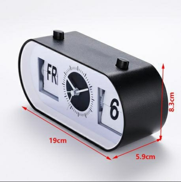 Calander flip alarm clock - Picture 2 of 3